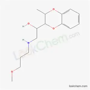alpha-(((3-Methoxypropyl)amino)methyl)-3-methyl-1,4-benzodioxan-2-methanol