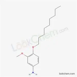 Molecular Structure of 13736-90-8 (3-methoxy-4-(nonyloxy)aniline)