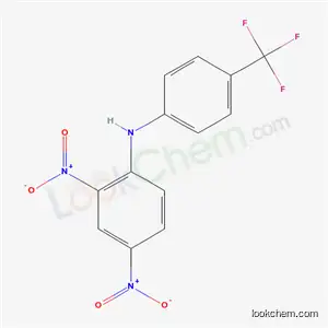 Molecular Structure of 13744-79-1 (2,4-dinitro-N-[4-(trifluoromethyl)phenyl]aniline)