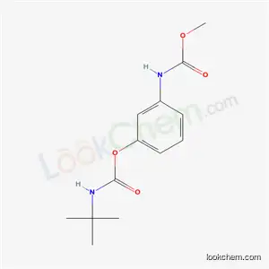 Molecular Structure of 13792-82-0 (m-(tert-Butylcarbamoyloxy)carbanilic acid methyl ester)