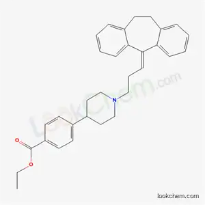 5H-Dibenzo(a,d)cycloheptene, 10,11-dihydro-5-(3-(4-ethoxycarbonyl-4-phenylpiperidino)propylidene)-