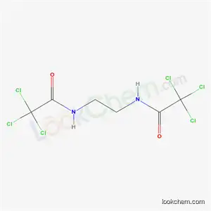 Molecular Structure of 17408-50-3 (N,N'-Ethylenebis(2,2,2-trichloroacetamide))