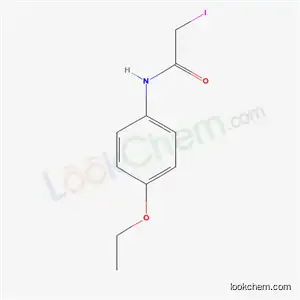 Molecular Structure of 17641-13-3 (N-(4-Ethoxyphenyl)-2-iodoacetamide)