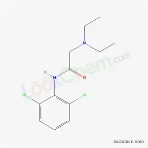 Molecular Structure of 17751-06-3 (N-(2,6-Dichlorophenyl)-2-(diethylamino)acetamide)