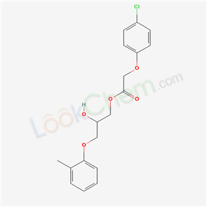 [2-hydroxy-3-(2-methylphenoxy)propyl] 2-(4-chlorophenoxy)acetate