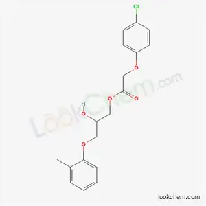 Molecular Structure of 17753-06-9 ((p-Chlorophenoxy)acetic acid 2-hydroxy-3-(o-tolyloxy)propyl ester)