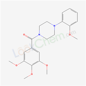 4-(o-METHOXYPHENYL)PIPERAZINYL 3,4,5-TRIMETHOXYPHENYL KETONE