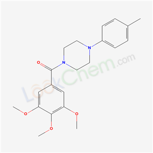 1-(p-TOLYL)-4-(3,4,5-TRIMETHOXYBENZOYL)-PIPERAZINE