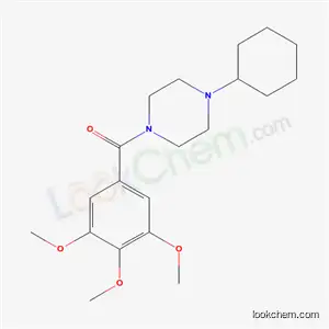 4-사이클로헥실-1-피페라지닐(3,4,5-트리메톡시페닐) 케톤