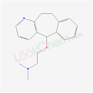 5-[2-(Dimethylamino)ethoxy]-10,11-dihydro-5H-benzo[4,5]cyclohepta[1,2-b]pyridine