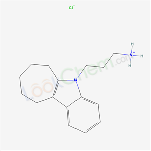 3-(7,8,9,10-tetrahydro-6H-cyclohepta[b]indol-5-yl)propylazanium chloride
