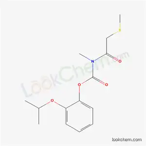 Molecular Structure of 17959-12-5 (Methyl[(methylthio)acetyl]carbamic acid o-isopropoxyphenyl ester)