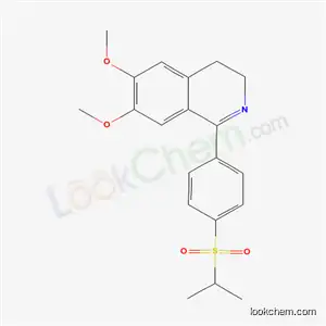 Molecular Structure of 18453-36-6 (6,7-dimethoxy-1-[4-(propan-2-ylsulfonyl)phenyl]-3,4-dihydroisoquinoline)