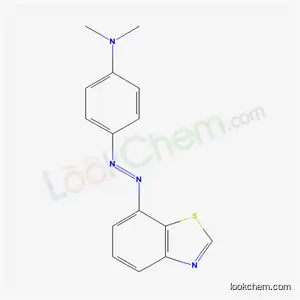 Molecular Structure of 18559-92-7 (4-[(E)-1,3-benzothiazol-7-yldiazenyl]-N,N-dimethylaniline)