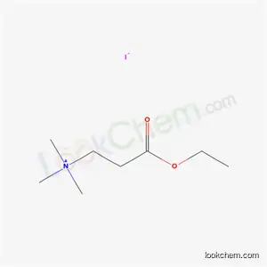 Molecular Structure of 19075-26-4 (3-ethoxy-N,N,N-trimethyl-3-oxopropan-1-aminium iodide)
