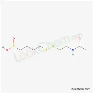 Molecular Structure of 19293-56-2 (4-[[2-(Acetylamino)ethyl]dithio]-1-butanesulfinic acid sodium salt)