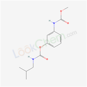[3-(methoxycarbonylamino)phenyl] N-(2-methylpropyl)carbamate
