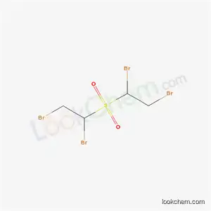 Molecular Structure of 51963-75-8 (1,2-dibromo-1-[(1,2-dibromoethyl)sulfonyl]ethane)