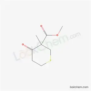 Molecular Structure of 84583-07-3 (methyl 3-methyl-4-oxotetrahydro-2H-thiopyran-3-carboxylate)