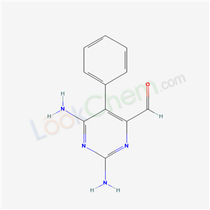4-Pyrimidinecarboxaldehyde, 2,6-diamino-5-phenyl- cas  19143-24-9