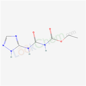 ethyl N-(2H-1,2,4-triazol-3-ylcarbamoyl)carbamate cas  34683-35-7