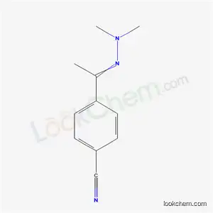 4-[(Z)-N-(dimethylamino)-C-methylcarbonimidoyl]benzonitrile