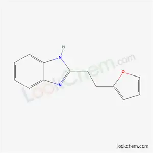 Molecular Structure of 21571-31-3 (2-[2-(furan-2-yl)ethyl]-1H-benzimidazole)