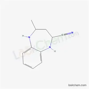 Molecular Structure of 38291-70-2 (4-methyl-2,3,4,5-tetrahydro-1H-1,5-benzodiazepine-2-carbonitrile)