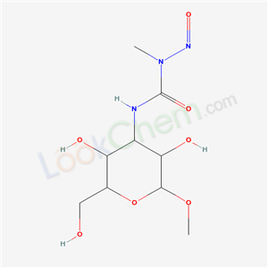 Altropyranoside, methyl-3-deoxy-3-(3-methyl-3-nitrosoureido)-, .alpha.-D- cas  52019-10-0