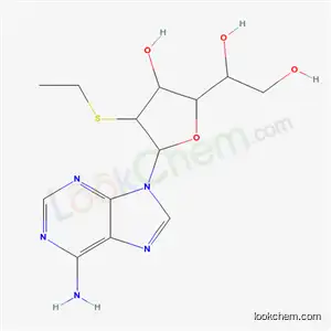 Molecular Structure of 59837-21-7 (9-(2-S-ethyl-2-thiohexofuranosyl)-9H-purin-6-amine)