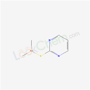 dimethyl-pyrimidin-2-ylsulfanyl-arsane cas  51677-99-7