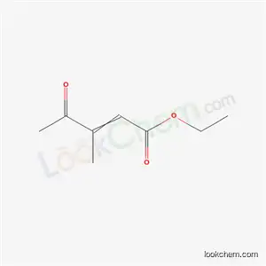 Molecular Structure of 13979-23-2 (ethyl 3-methyl-4-oxopent-2-enoate)