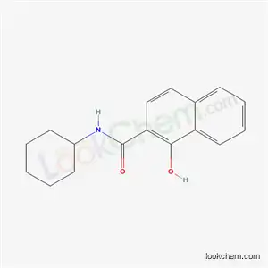 Molecular Structure of 35310-88-4 (N-cyclohexyl-1-hydroxynaphthalene-2-carboxamide)
