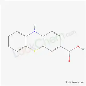 Molecular Structure of 68230-59-1 (10H-phenothiazine-3-carboxylic acid)