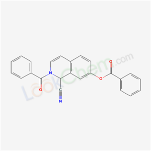 (2-benzoyl-1-cyano-1H-isoquinolin-7-yl) benzoate cas  67335-02-8