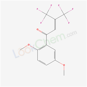 Crotonophenone, 4,4,4-trifluoro-2, 5-dimethoxy-3-(trifluoromethyl)- cas  35554-24-6