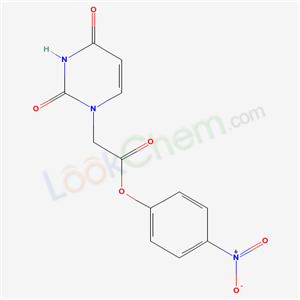 (4-nitrophenyl) 2-(2,4-dioxopyrimidin-1-yl)acetate cas  4114-03-8