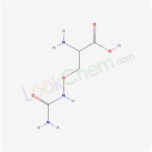 2-amino-3-(carbamoylamino)oxy-propanoic acid cas  53459-31-7