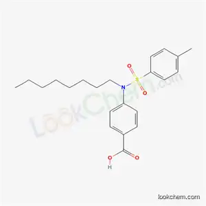 4-(4-메틸-N-옥틸페닐설폰아미도)벤조산