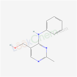 (4-anilino-2-methyl-pyrimidin-5-yl)methanol cas  69731-81-3