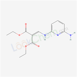 diethyl 2-[[(6-aminopyridin-2-yl)amino]methylidene]propanedioate cas  33007-33-9