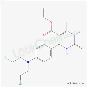 Ethyl 4-(4-(bis(2-chloroethyl)amino)phenyl)-6-methyl-2-oxo-1,2,3,4-tetrahydropyrimidine-5-carboxylate