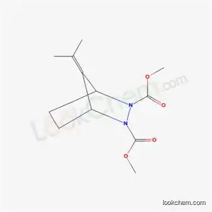 Molecular Structure of 66322-83-6 (dimethyl 7-(propan-2-ylidene)-2,3-diazabicyclo[2.2.1]heptane-2,3-dicarboxylate)