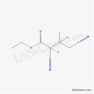 Molecular Structure of 18397-57-4 (ethyl 2,4-dicyano-3-methylbutanoate)