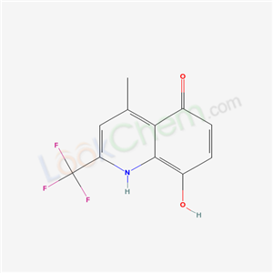 8-hydroxy-4-methyl-2-(trifluoromethyl)-1H-quinolin-5-one cas  52824-06-3