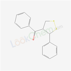 phenyl-(3-phenyldithiolan-4-yl)methanone cas  21551-57-5