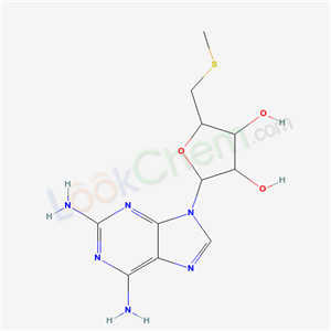 2-(2,6-diaminopurin-9-yl)-5-(methylsulfanylmethyl)oxolane-3,4-diol cas  53458-24-5