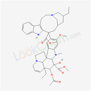 2H-3,7-Methanoazacycloundecino[5,4-b]indole, vincaleukoblastine deriv. cas  57194-39-5