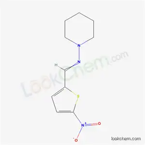 (E)-1-(5-nitrothiophen-2-yl)-N-piperidin-1-ylmethanimine