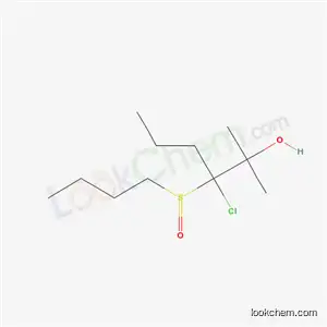 3-(Butane-1-sulfinyl)-3-chloro-2-methylhexan-2-ol